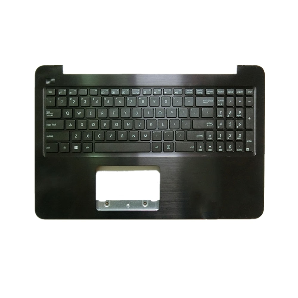 Laptop Upper Case Cover C Shell & Keyboard For ASUS R556 R556D R556DA R556DG R556L LA LB LD LF LJ LN LP U UB UJ UQ Y YA YI Black US English Layout Small Enter Key Layout