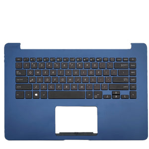 Laptop Upper Case Cover C Shell & Keyboard For ASUS For ZenBook UX530UQ UX530UX Colour Blue US English Layout