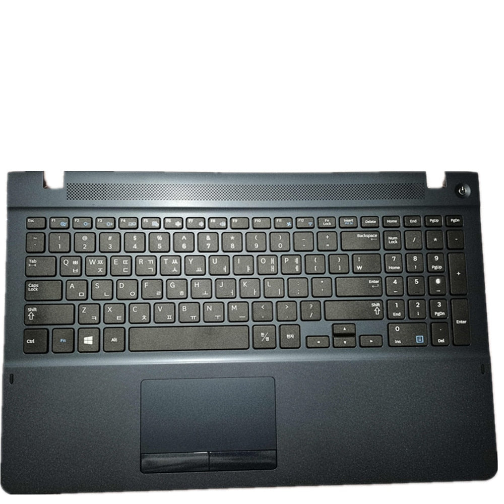 Laptop Upper Case Cover C Shell & Keyboard & Touchpad For Samsung NP355E5C Black KR English Layout