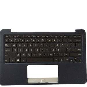 Laptop Upper Case Cover C Shell & Keyboard For ASUS E202SA Colour Black US English Layout