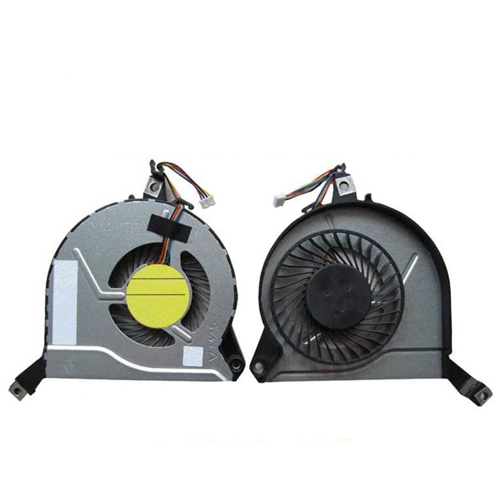 Laptop CPU Central Processing Unit Fan Cooling Fan For HP ENVY 15-v000 Silver