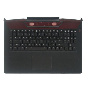 Laptop Upper Case Cover C Shell & Keyboard & Touchpad For Lenovo Ideapad Y910-17ISK Black US English Layout