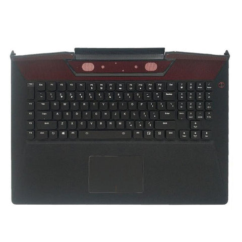 Laptop Upper Case Cover C Shell & Keyboard & Touchpad For Lenovo Ideapad Y910-17ISK Black US English Layout