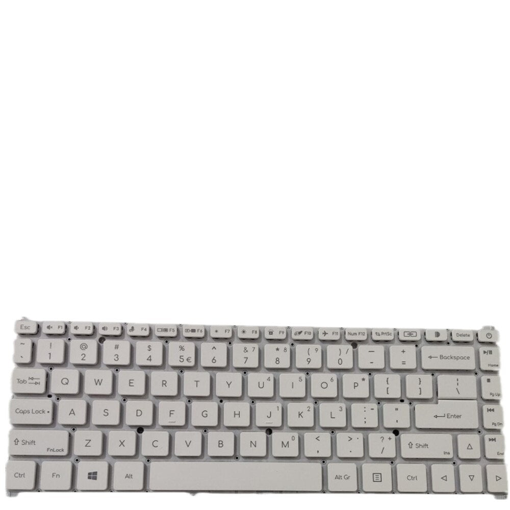 Laptop Keyboard For ACER For ConceptD CC314-72 CC314-72G White US English Layout