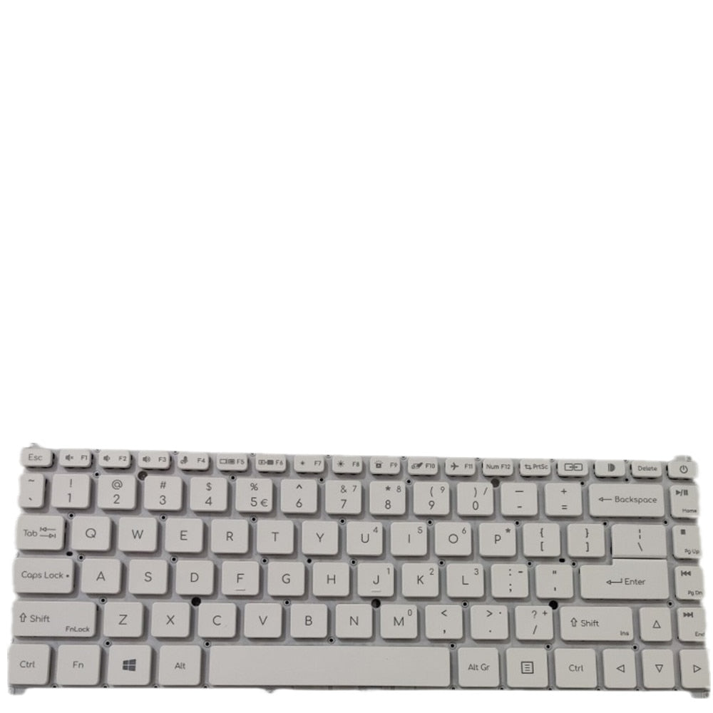 Laptop Keyboard For ACER For ConceptD CC715-71 CC715-71P White US English Layout