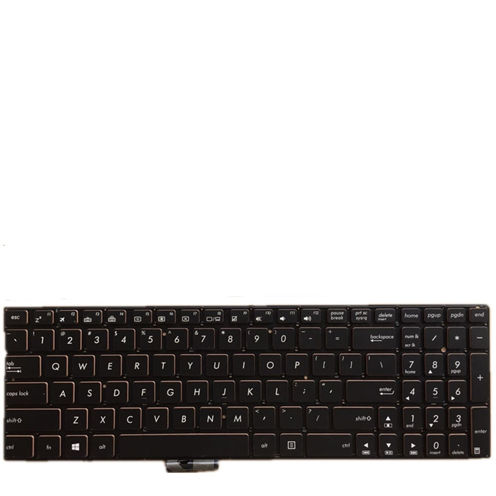 Laptop Keyboard For ASUS N592UB Colour Black US United States Edition