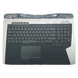 Laptop Upper Case Cover C Shell & Keyboard & Touchpad For ASUS G701 G701VO Black US English Layout Small Enter Key Layout