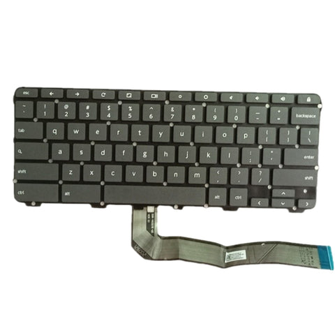 Laptop Keyboard For Lenovo ThinkPad C13 Yoga 1st Gen Chromebook Black US United States Layout