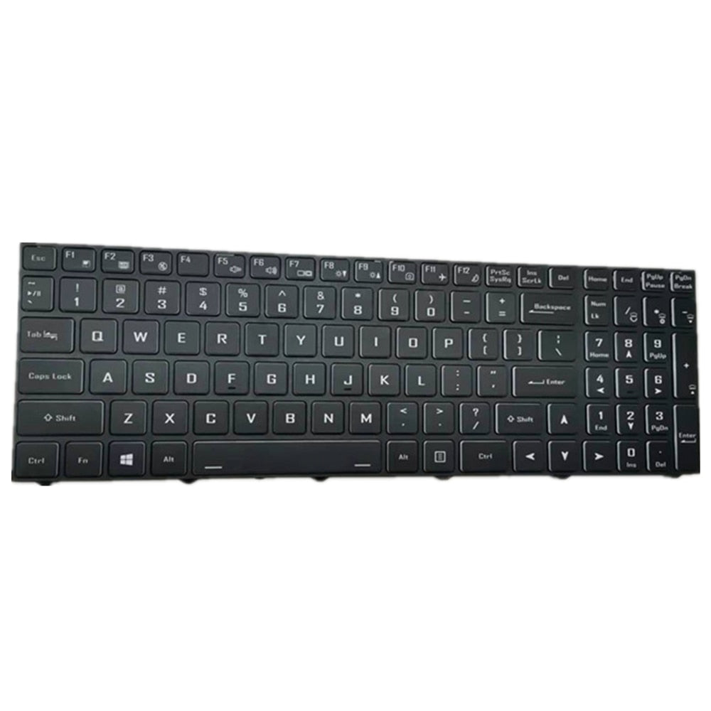 Laptop Keyboard For CLEVO NH70RDQ NH70RCQ NH70RAQ NH70RHQ NH70RZQ Black US United States Edition