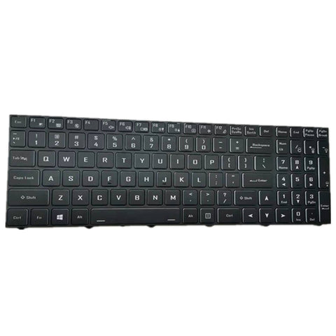 Laptop Keyboard For CLEVO NL41CU NL41GU NL41ZU Black US United States Edition