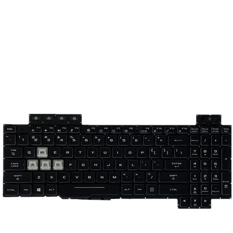 Laptop Keyboard For ASUS For TUF FX565GM Colour Black US United States Edition