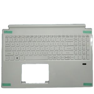 Laptop Upper Case Cover C Shell & Keyboard For ACER For ConceptD CN315-71 CN315-71P White US English Layout