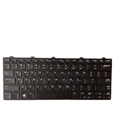 Laptop Keyboard For DELL Latitude 3190 US UNITED STATES edition Colour Black