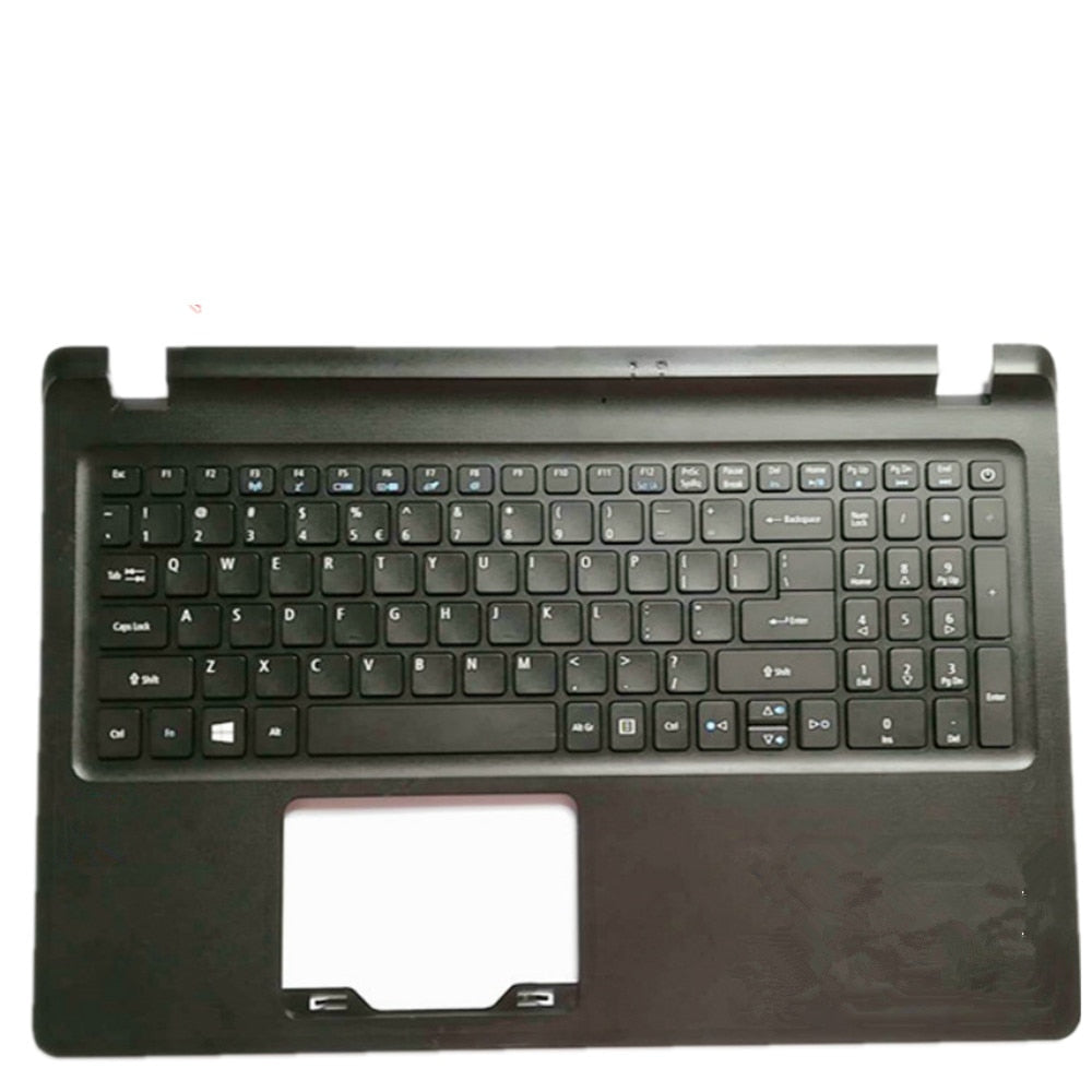 Laptop Upper Case Cover C Shell & Keyboard For ACER For Aspire E5-523 E5-523G Black US English Layout