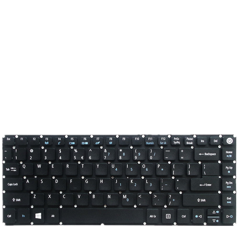 Laptop Keyboard For ACER For Aspire K4000 Colour Black US United States Edition