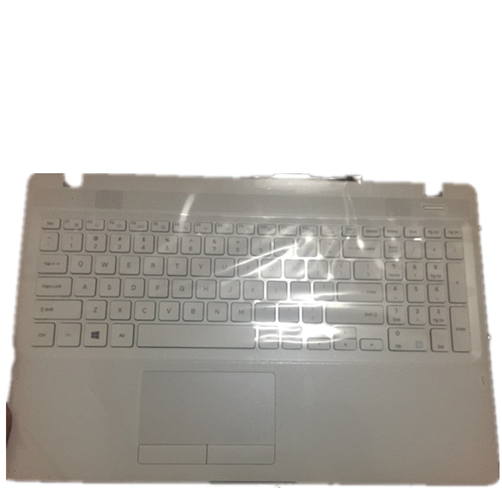 Laptop Upper Case Cover C Shell & Keyboard & Touchpad For Samsung NP500R5L NP500R5M NP500R5K White US English Layout