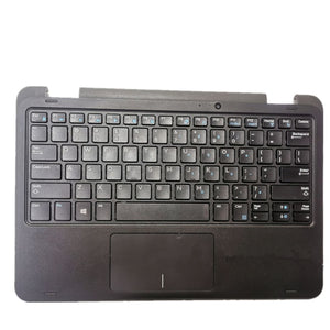 Laptop Upper Case Cover C Shell & Keyboard & Touchpad For DELL Latitude 3190 Black US English Layout