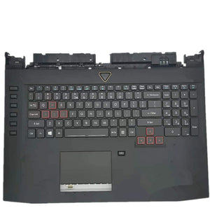 Laptop Upper Case Cover C Shell & Keyboard & Touchpad For ACER For Predator G9-791 Black US English Layout
