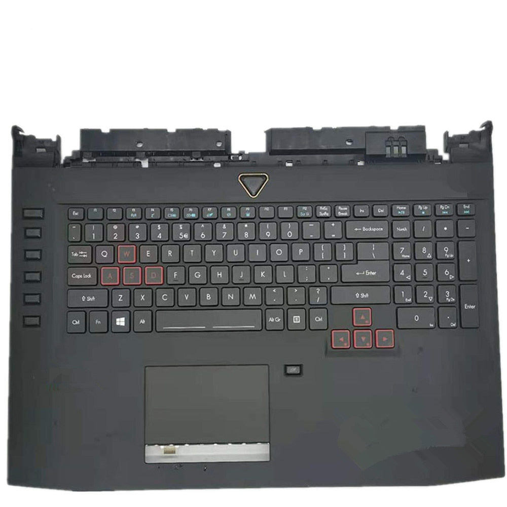 Laptop Upper Case Cover C Shell & Keyboard & Touchpad For ACER For Predator GX-792 Black US English Layout