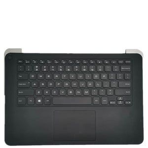 Laptop Upper Case Cover C Shell & Keyboard & Touchpad For DELL XPS 14 L421X Black US English Layout 03C8KR
 