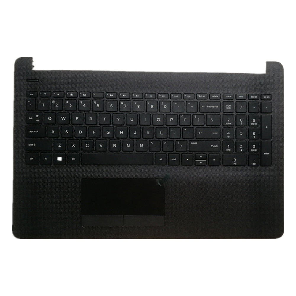 Laptop Upper Case Cover C Shell & Keyboard & Touchpad For HP 15G-BR 15g-br000 15g-br100 Black US English Layout Small Enter Key Layout