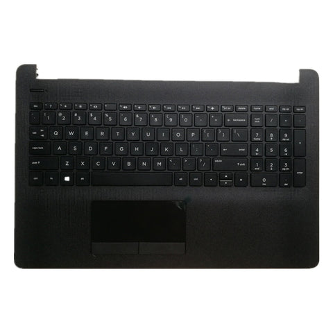 Laptop Upper Case Cover C Shell & Touchpad For HP 250 G6 Black Small Enter Key Layout