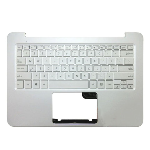 Laptop Upper Case Cover C Shell & Keyboard For ASUS U305 U305CA U305FA U305UA White US English Layout Small Enter Key Layout