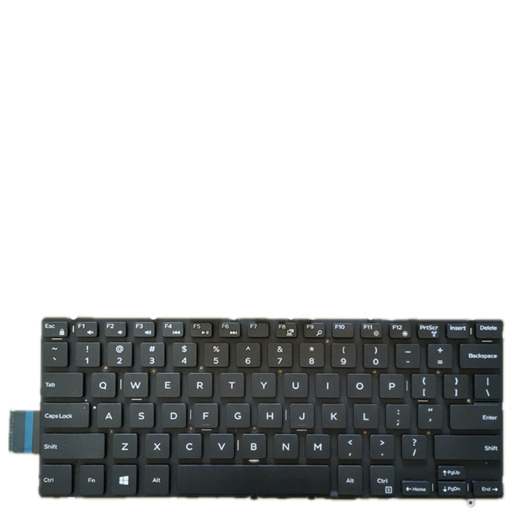 Laptop Keyboard For DELL Inspiron 7472 US UNITED STATES edition Colour Black