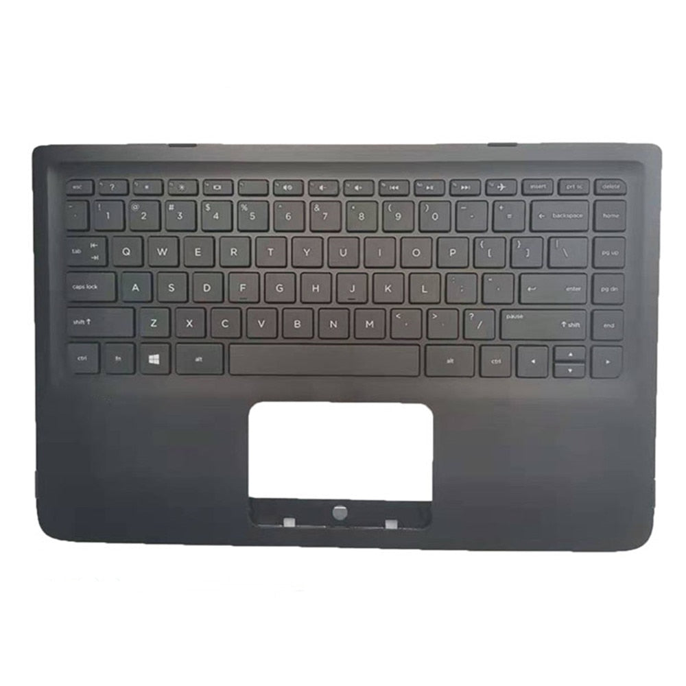 Laptop Upper Case Cover C Shell & Keyboard For HP Pavilion 13-S 13-s000 13-s100 x360 13-S020NR 13-s120nr 13-S067NR Black US English Layout