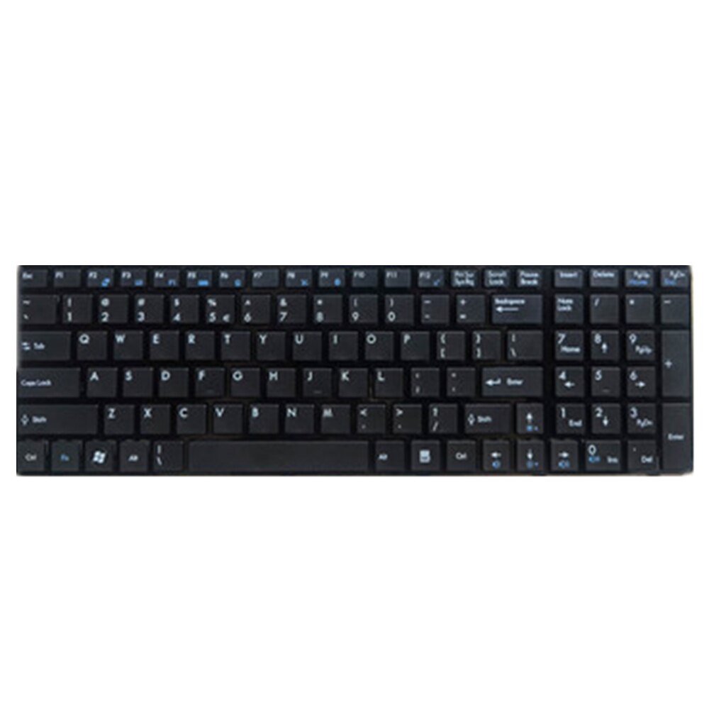Laptop Keyboard For MSI For GT683 Black US English Edition