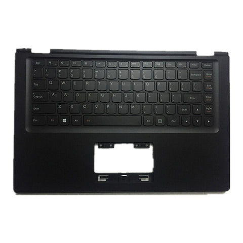 Laptop Upper Case Cover C Shell & Keyboard For Lenovo Yoga 2 Pro Color Black US English Layout