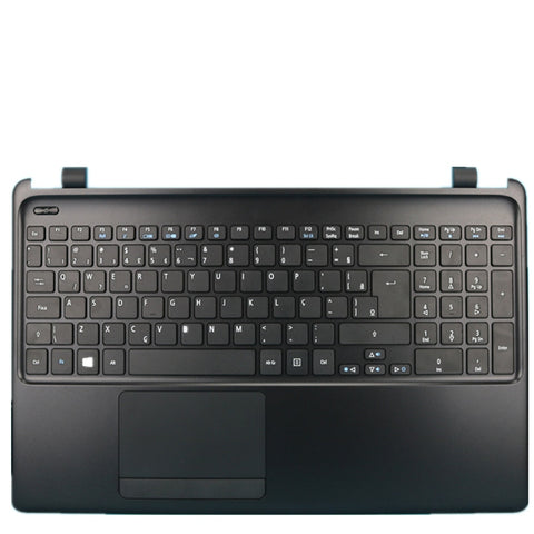 Laptop Upper Case Cover C Shell & Keyboard & Touchpad For ACER For Aspire E1-522 Black US English Layout