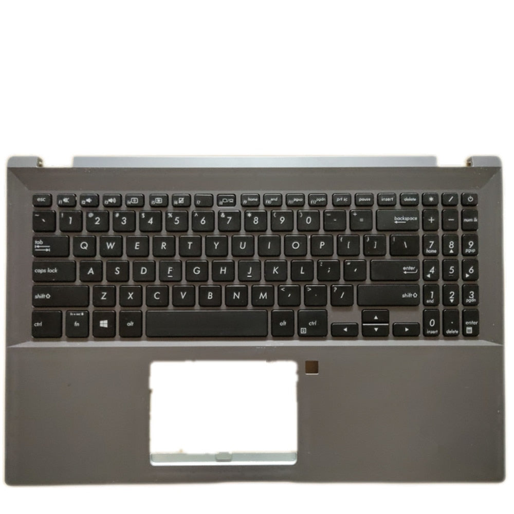 Laptop Upper Case Cover C Shell & Keyboard For ASUS For Pro P3540FA P3540FB Colour Grey US English Layout