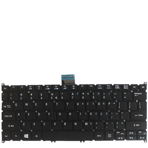 Laptop Keyboard For ACER For TravelMate B115-M B115-MP Colour Black US United States Edition