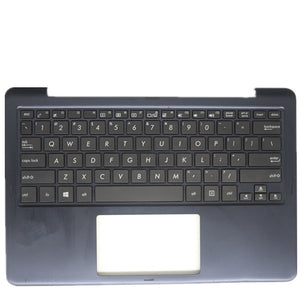 Laptop Upper Case Cover C Shell & Keyboard For ASUS E200HA Colour Black US English Layout