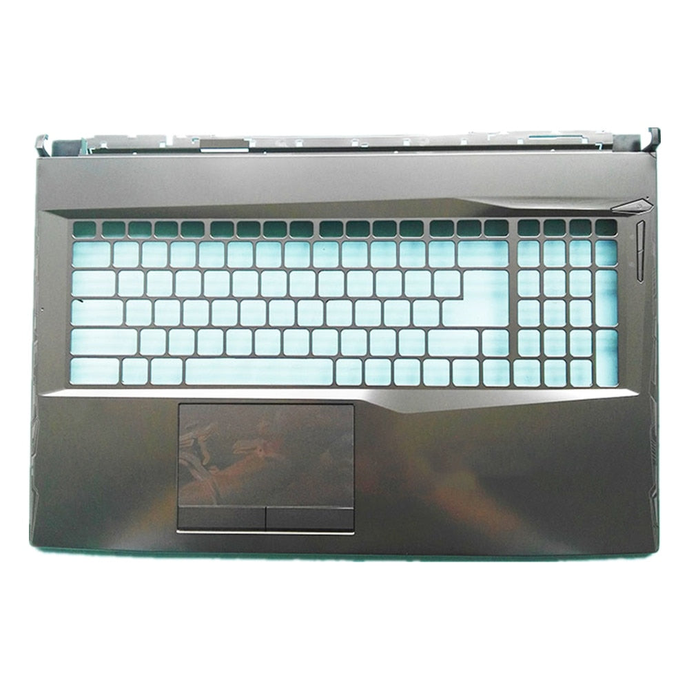 Laptop Upper Case Cover C Shell & Touchpad For MSI WE75 Silver