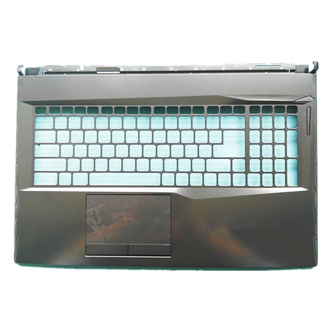 Laptop Upper Case Cover C Shell & Touchpad For MSI WE63 Silver