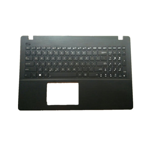 Laptop Upper Case Cover C Shell & Keyboard For ASUS K550 K550CC K550DP K550VB K550LC K550VC LB LD JK ZE ZA VX LN LA JX JD CA Black US English Layout Small Enter Key Layout