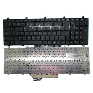 Laptop Keyboard For MSI For WT70 Black US English Edition