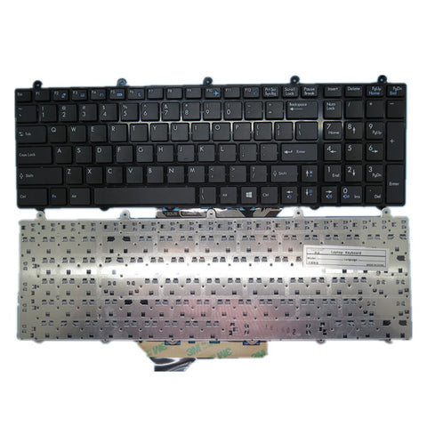 Laptop Keyboard For MSI For WT60 Black US English Edition