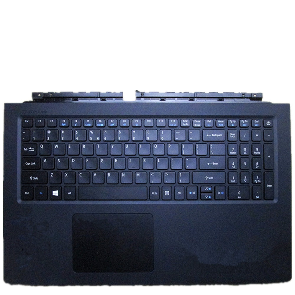 Laptop Upper Case Cover C Shell & Keyboard & Touchpad For ACER For Aspire VN7-793G Black US English Layout