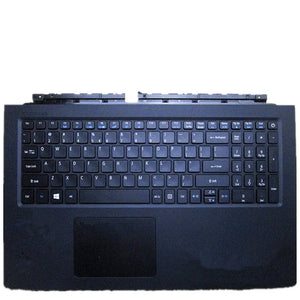 Laptop Upper Case Cover C Shell & Keyboard & Touchpad For ACER For Aspire VN7-593G Black US English Layout