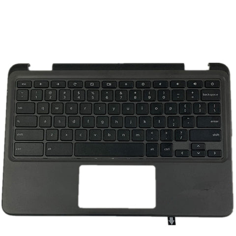 Laptop Upper Case Cover C Shell & Keyboard For DELL Chromebook 3100 Black US English Layout 0TK87M