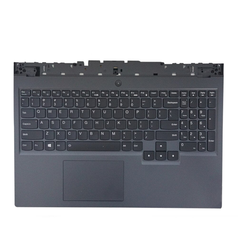 Laptop Upper Case Cover C Shell & Keyboard & Touchpad For Lenovo Legion Y7000 Y7000P Color Black US English Layout