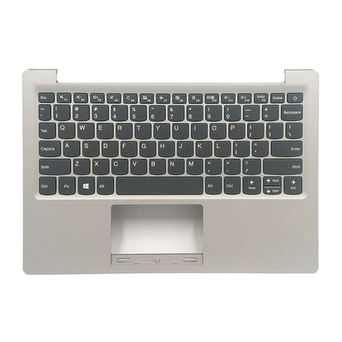 Laptop Upper Case Cover C Shell & Keyboard For Lenovo ideapad S130-11IGM Color Silvery US English Layout