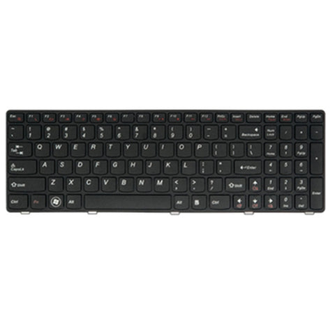 Laptop Keyboard For Lenovo M50-80 Black US United States Layout