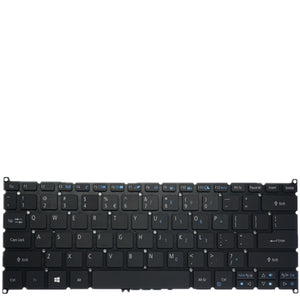 Laptop Keyboard For ACER For Aspire R5-431 R5-431T Colour Black US United States Edition