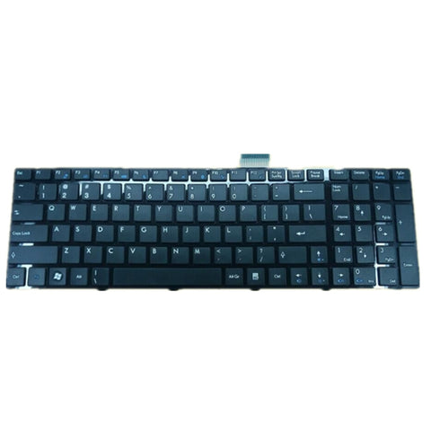 Laptop Keyboard For MSI For GT660 Black US English Edition