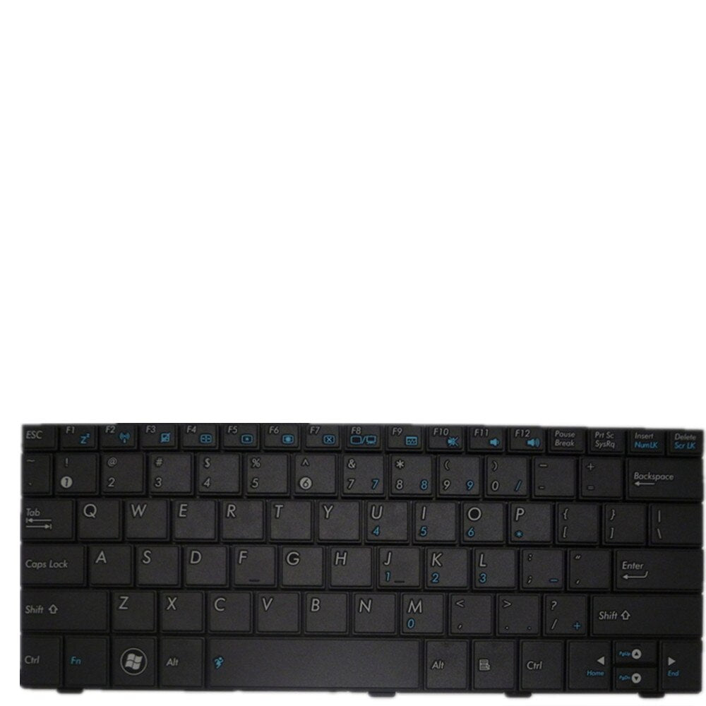 Laptop Keyboard For ASUS For Eee PC 1002HA Colour Black US United States Edition