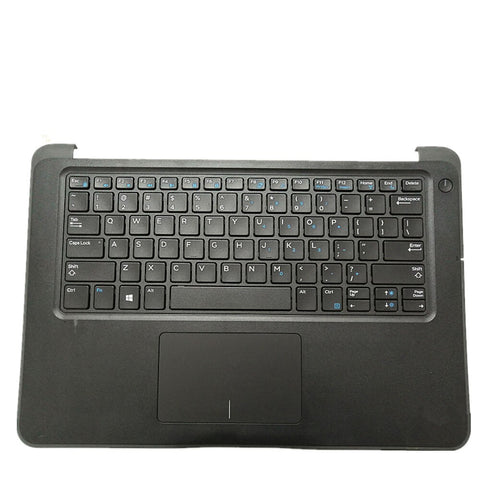 Laptop Upper Case Cover C Shell & Keyboard & Touchpad For DELL Latitude 13 3380 Black US English Layout 05505V
